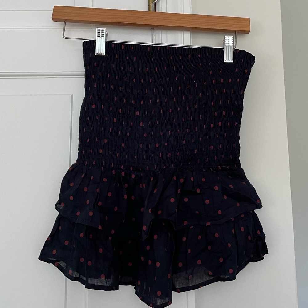 isabel marant etoile ruched skirt